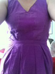 purple dress